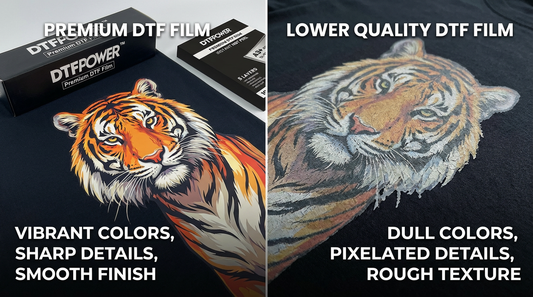Turbo Peel Film prominently highlighted with its key features: "VIBRANT COLORS", "EXTREME DURABILITY", "PROFESSIONAL FINISH", "SMOOTH PEEL", and "PREMIUM FINISH"