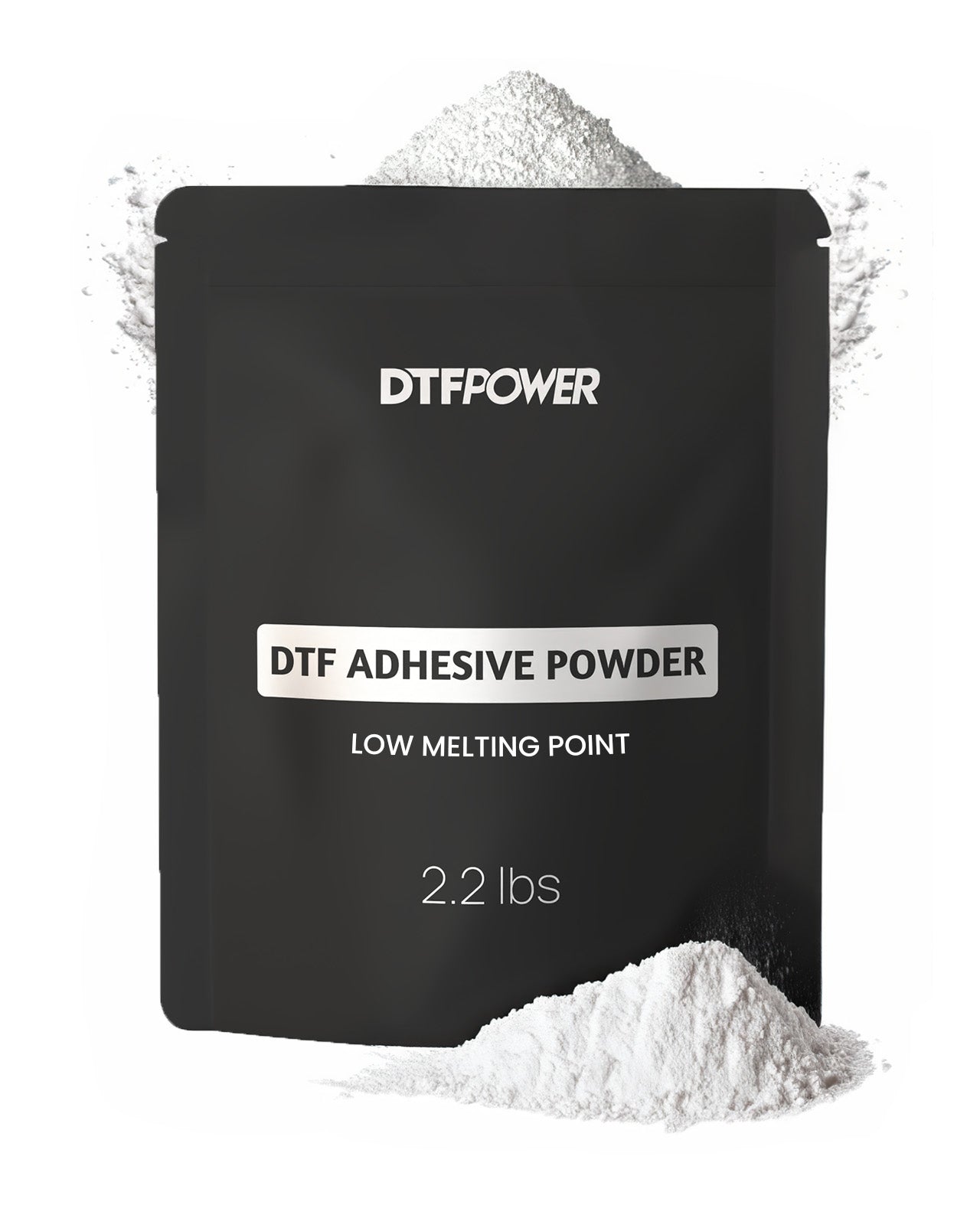 DTF Adhesive Powder - Soft Feel, High Elasticity - 2.2lbs – DTF POWER