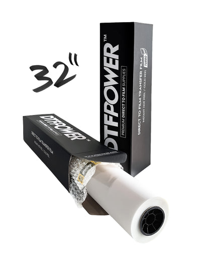 32" x 328' Instant HOT Peel / COLD Peel DTF Film
