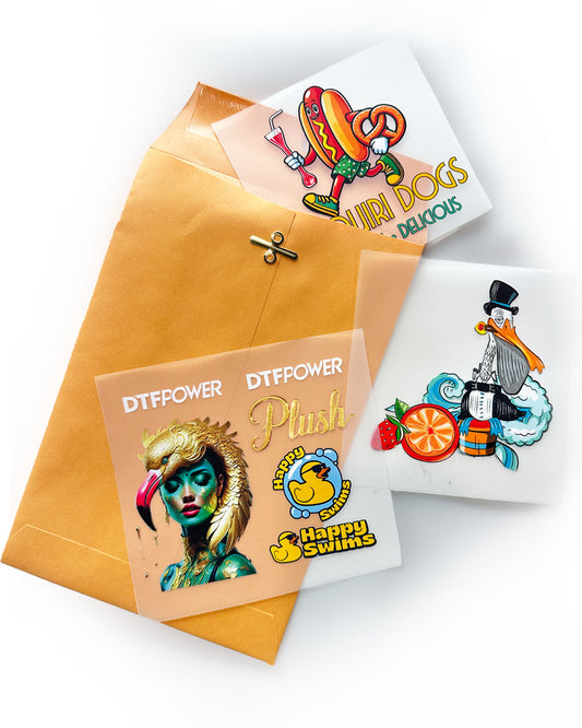 DTF Instant Hot Peel Sample Pack