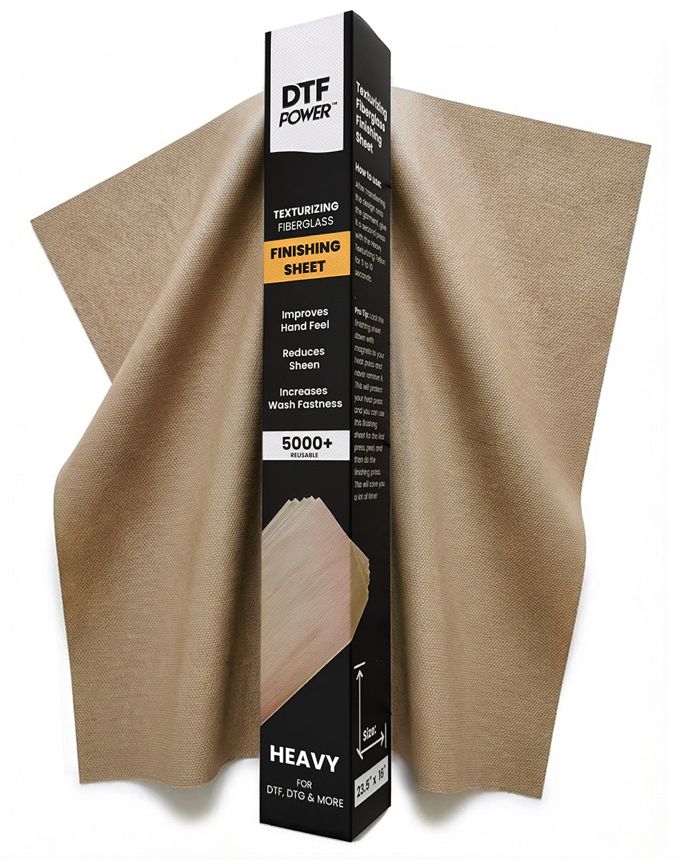 Heavy Texturizing Fiberglass Sheet