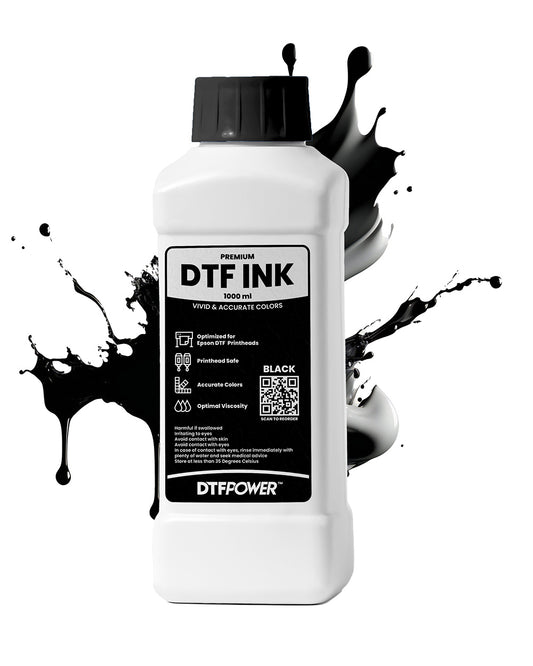 BLACK DTF Ink 1 Liter