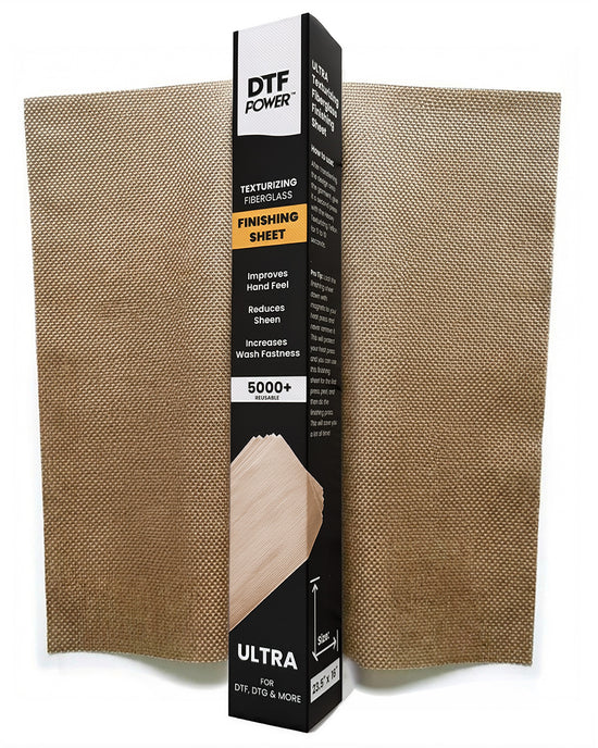 Ultra Texturizing Teflon Sheet - Soft-hand Feel and Removes Shine DTF ...